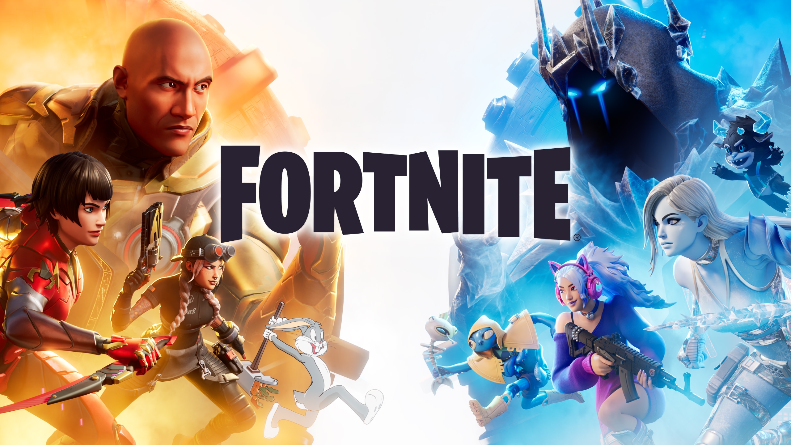 Epic battle royale scene